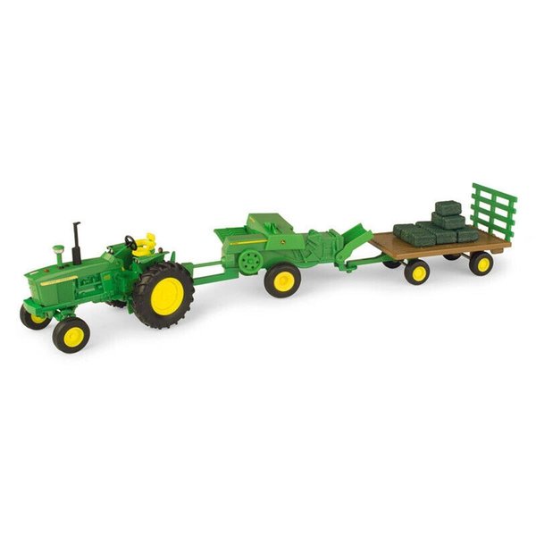 Tomy John Deere 1-32 Scale Die Cast Haying Set 251874